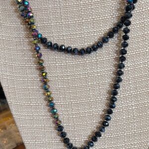 Avenue Multicolor and Black Beaded Necklace